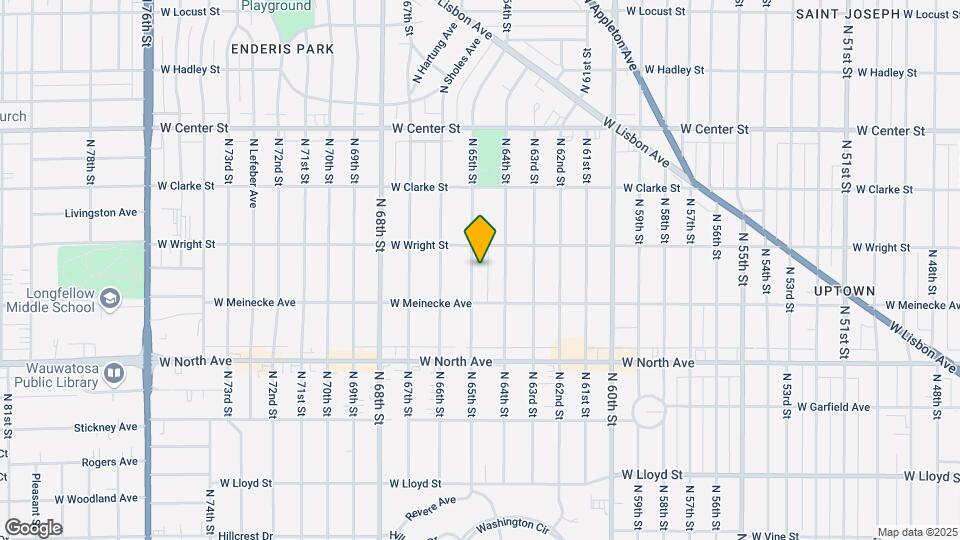 2446 N 65th St Map and Location Details