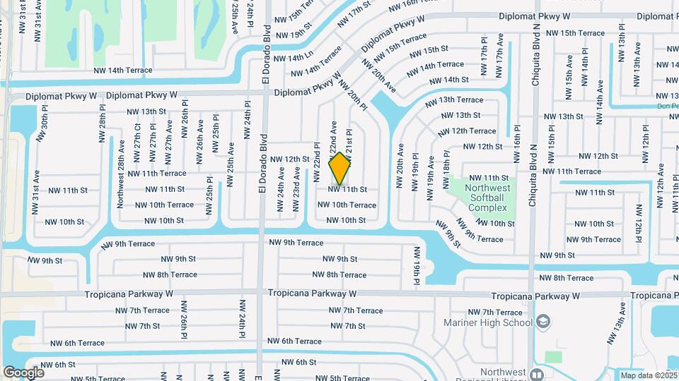 2122 NW 11th St Map and Location Details