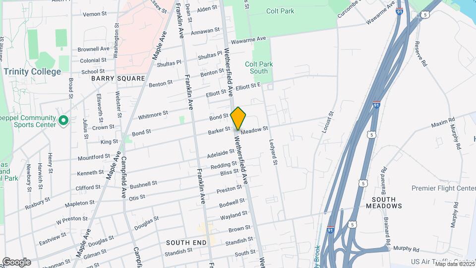 452 Wethersfield Ave Map and Location Details