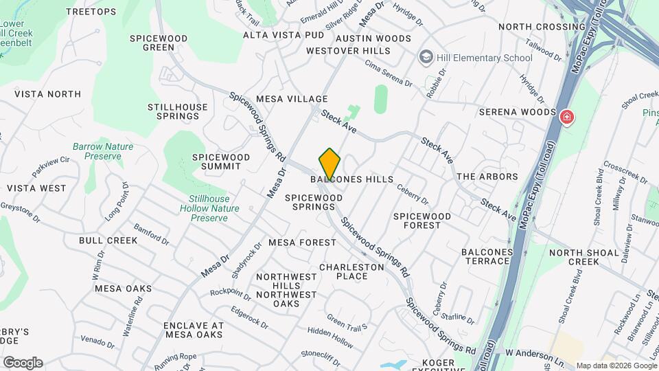 4117 Bayberry Dr Map and Location Details