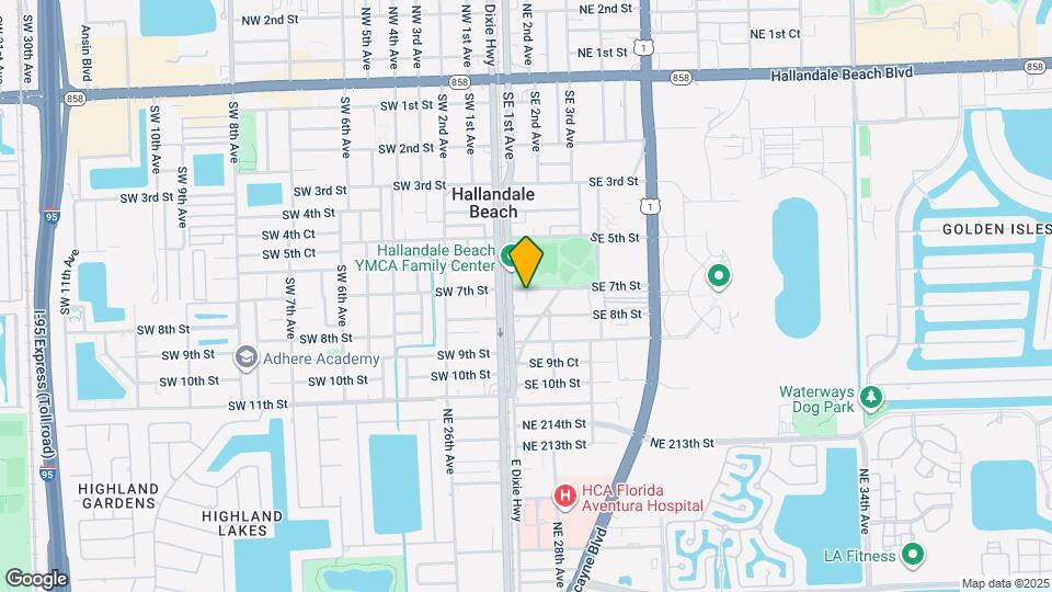 110 SE 7th St-Unit -1 Map and Location Details