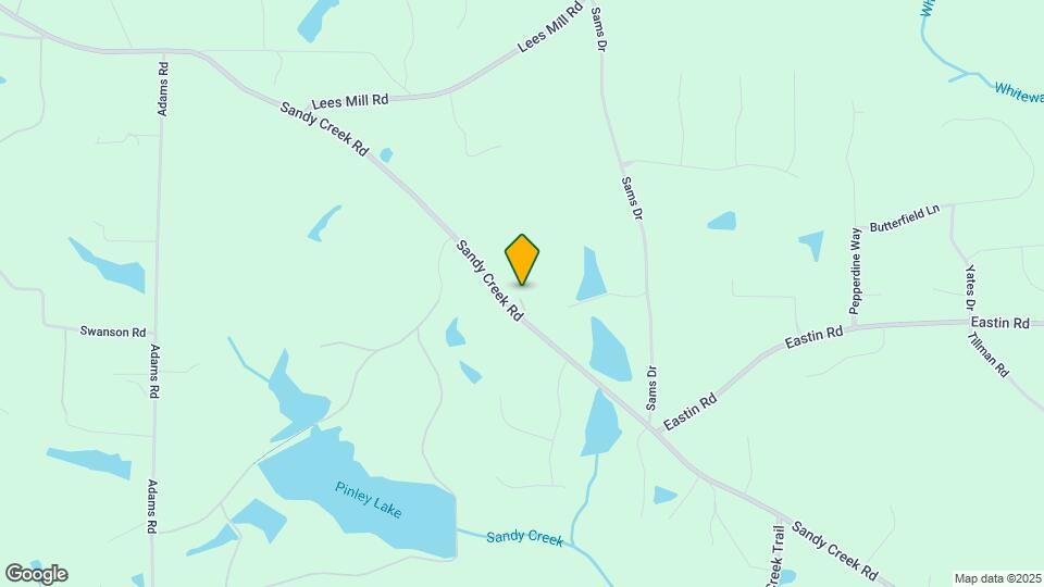 813 Sandy Creek Rd Map and Location Details