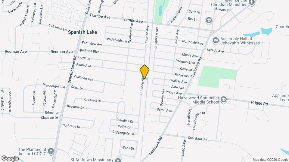 11722 Criterion Ave Map and Location Details