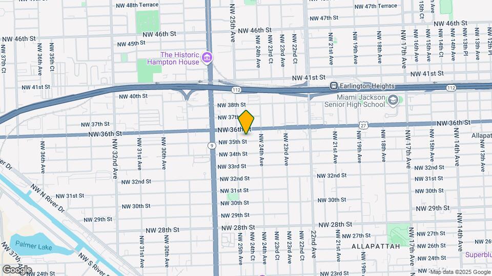 2465 NW 35th St Map and Location Details