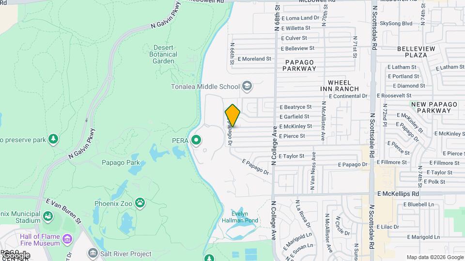 15 E McKinley St Map and Location Details