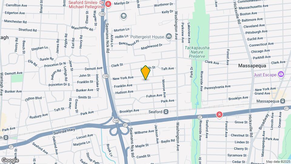 3883 Franklin Ave Map and Location Details