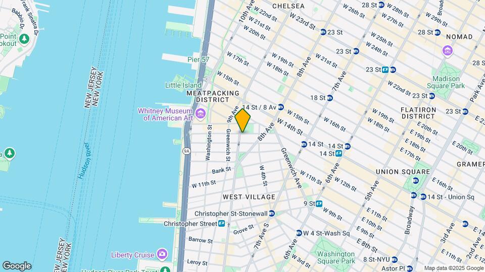 636 Hudson St Map and Location Details