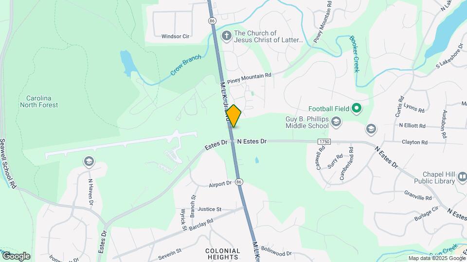 1000 M.L.K. Jr Blvd Mapa y Detalles de la Ubicación