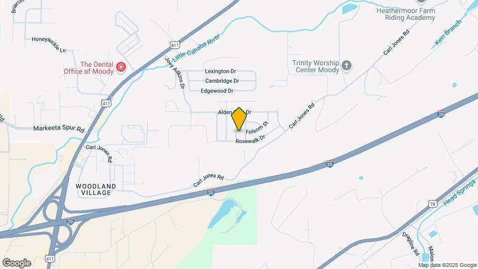2245 Rushton Ln Map and Location Details