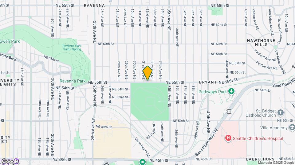 3112 NE 55th St Map and Location Details