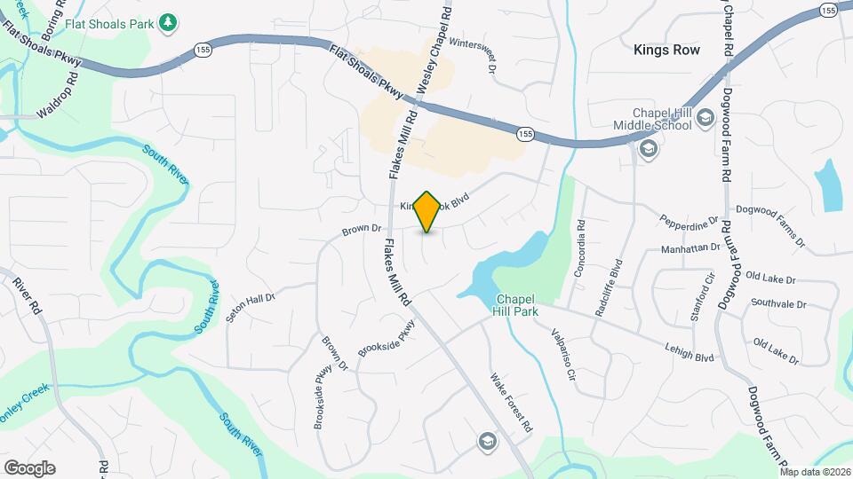 3634 Silver Springs Ct Map and Location Details