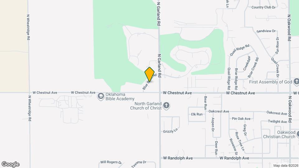 1001 Blue Stem Rd Map and Location Details