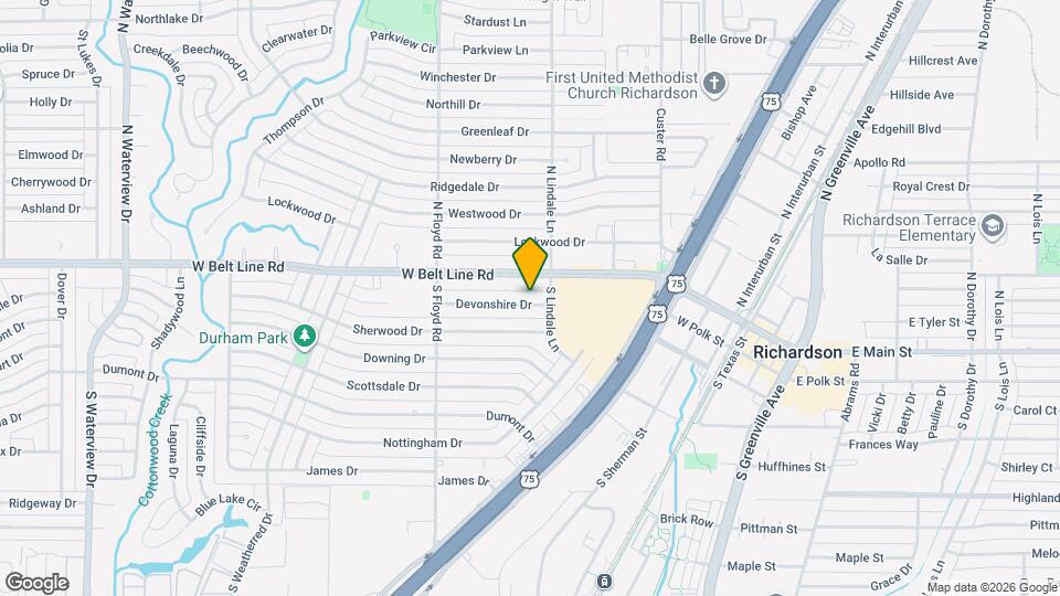 606 Devonshire Dr Map and Location Details