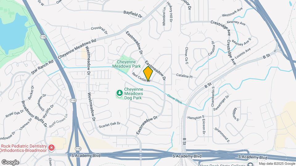 3986 Red Cedar Dr Map and Location Details