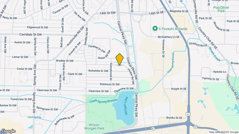 207 Larkwood Dr SW Map and Location Details