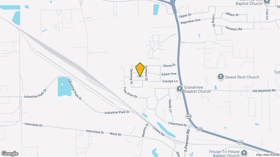 1912 Carolyn Ln Map and Location Details