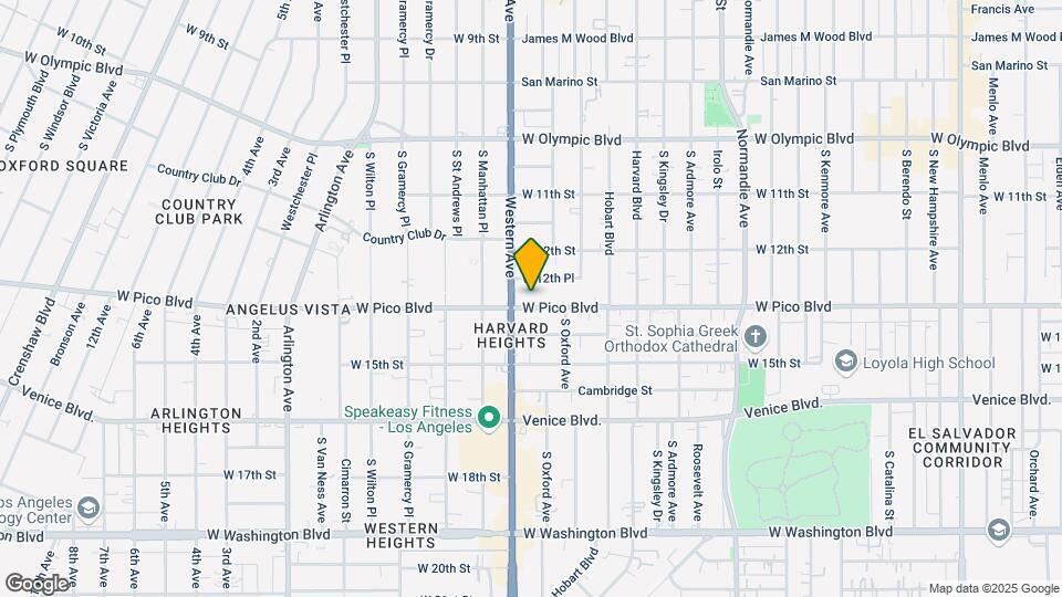 3073 W Pico Blvd Map and Location Details