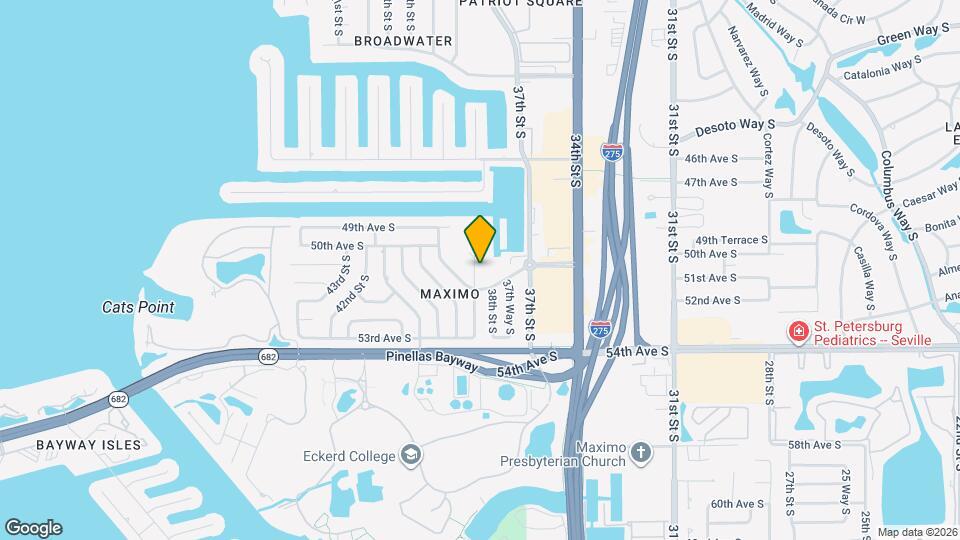 4920 38th Way S Map and Location Details