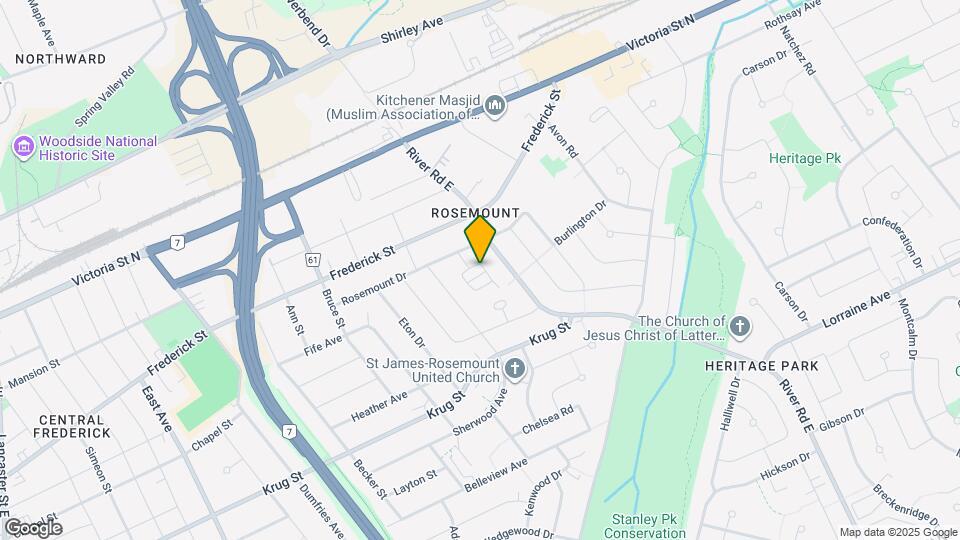 17 Roseberry Ln Map and Location Details