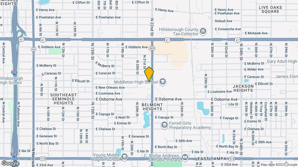 2119 E Ellicott St Map and Location Details