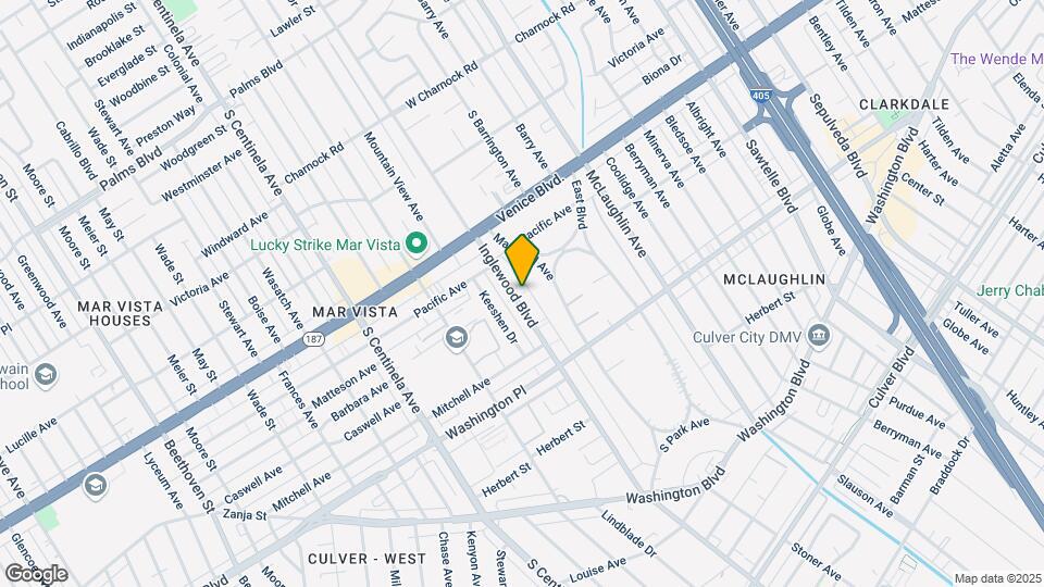 3910 Inglewood Blvd Map and Location Details