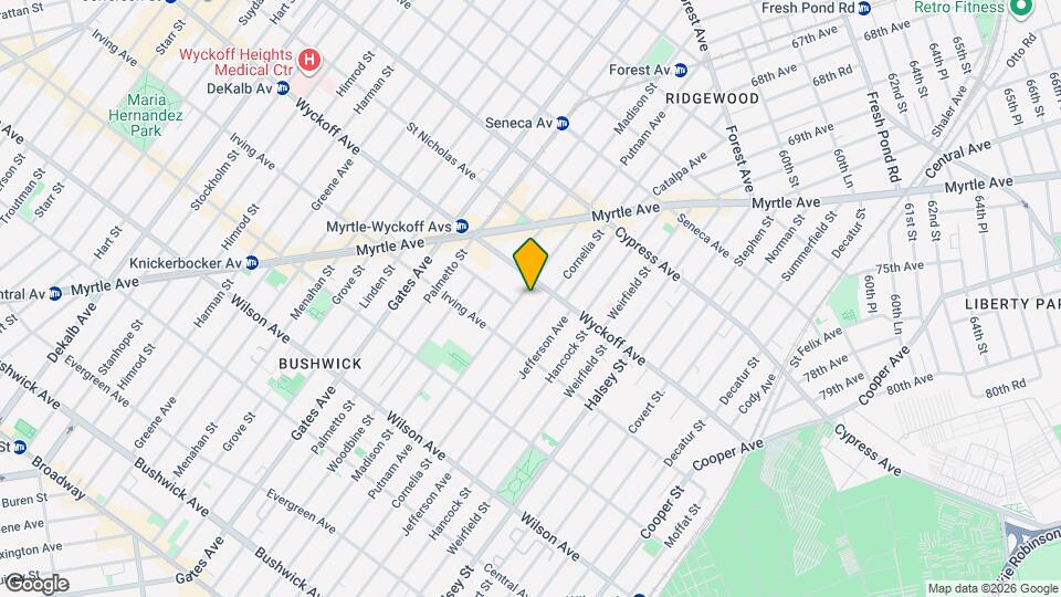 Putnam Avenue, Unit 1A Mapa y Detalles de la Ubicación