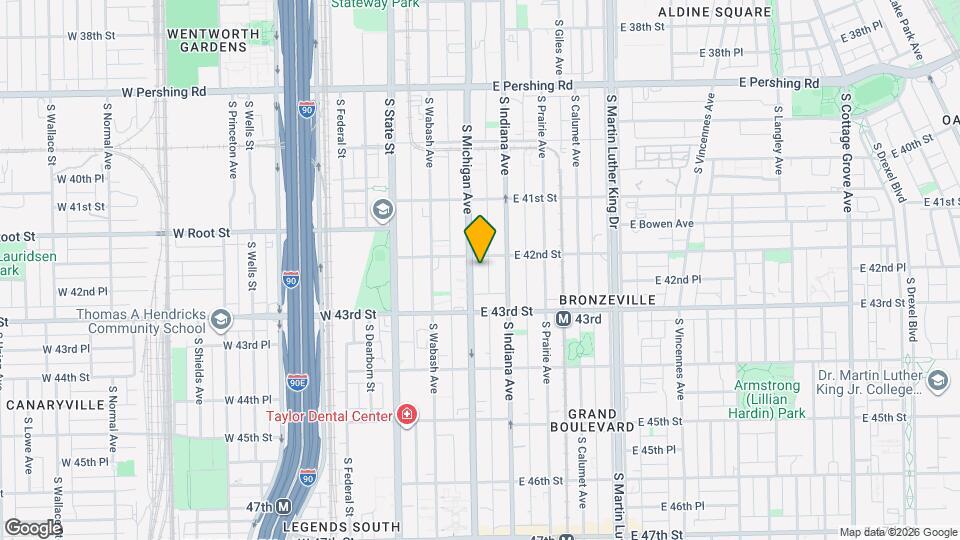 4211 S Michigan Ave, Unit 2N Map and Location Details