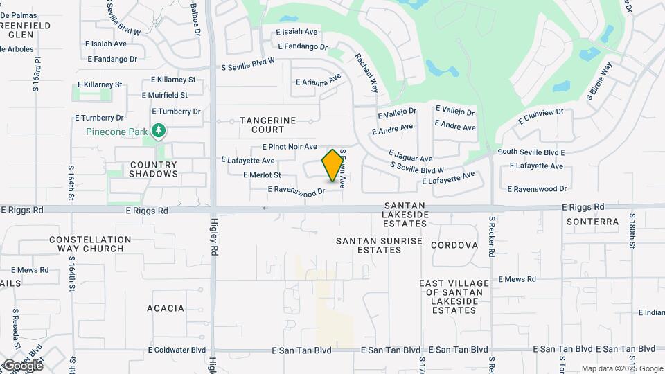 3546 E Ravenswood Dr Map and Location Details