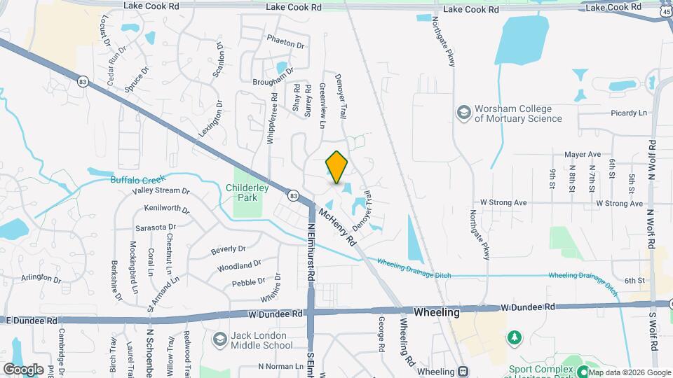 848 Oxford Pl Map and Location Details