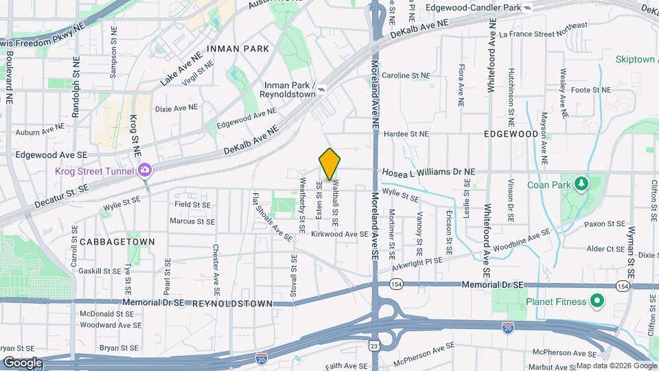 1070 Wylie St SE Map and Location Details