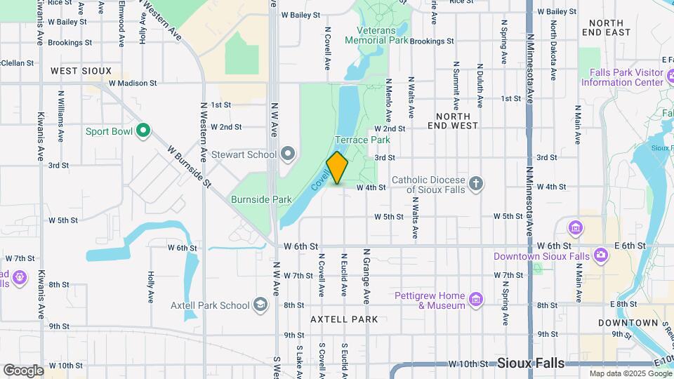 517 N Euclid Ave Mapa y Detalles de la Ubicación