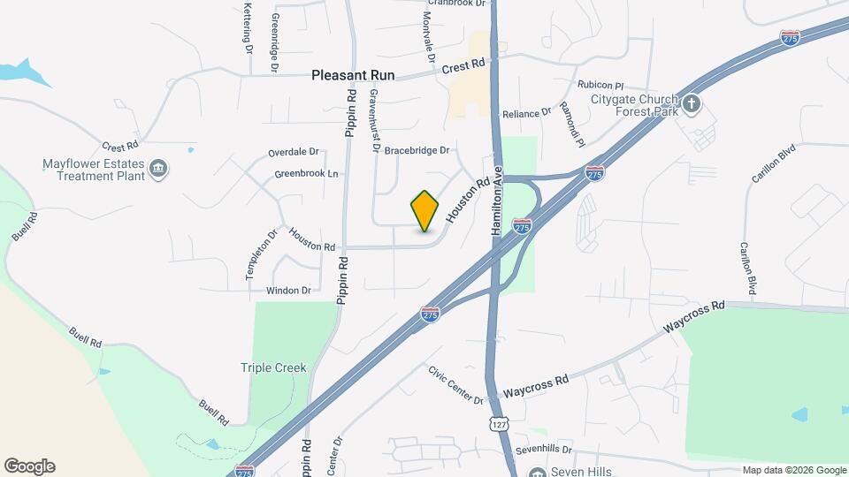 2504 Houston Rd Map and Location Details