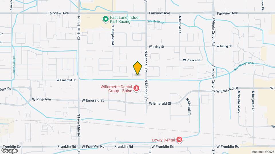 9907 W Mesquite Ct Map and Location Details