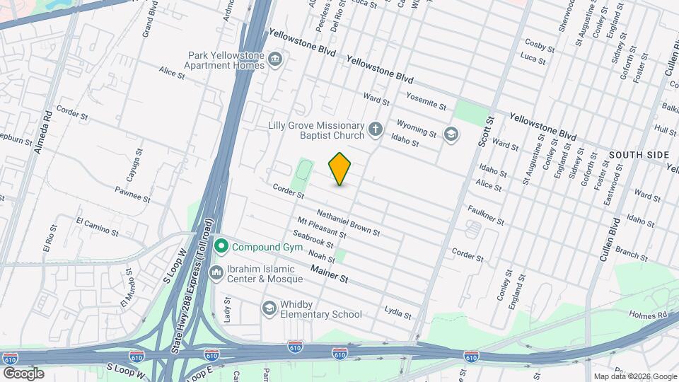 3547 Dreyfus St Map and Location Details