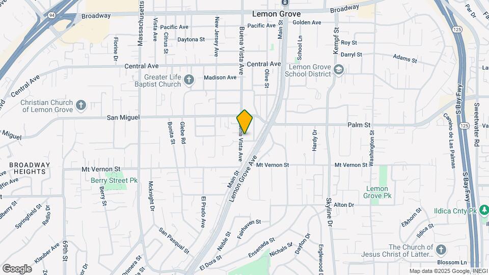 2615 Buena Vista Ave Map and Location Details