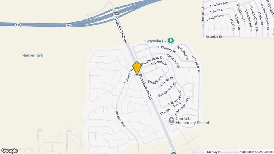 5649 N Teaberry Ln Map and Location Details