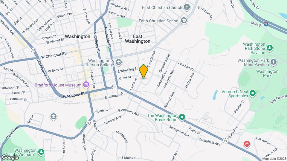 144 S Wade Ave Map and Location Details