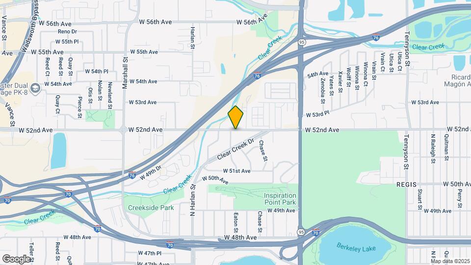 5670 W 52nd Ave Map and Location Details