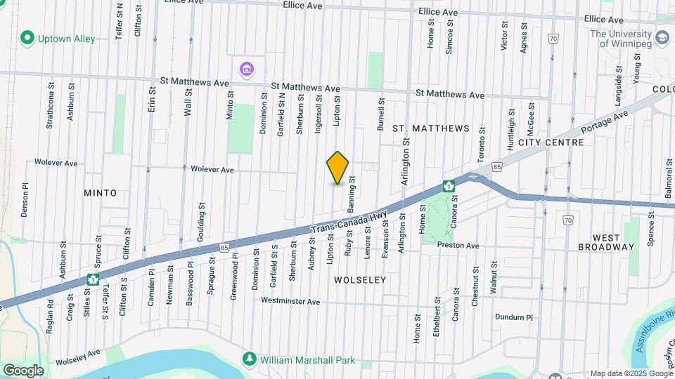 307 Lipton St Map and Location Details