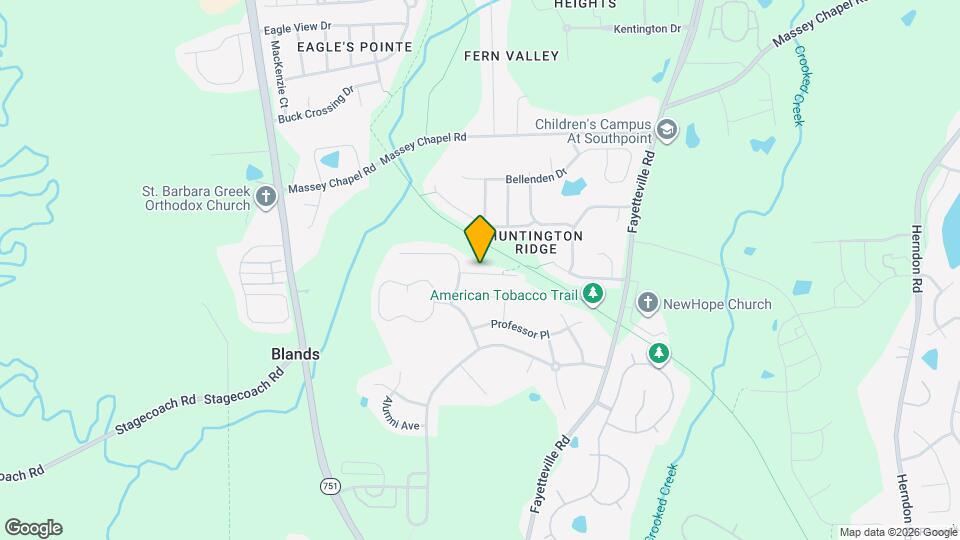 107 Strangford Lane Map and Location Details