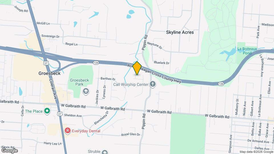 2574 Belhaven Dr Map and Location Details