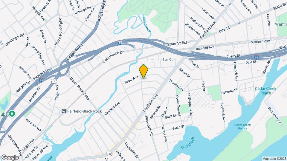 740 Ellsworth St Map and Location Details