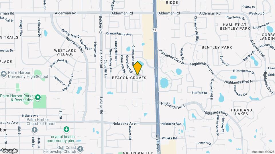1930 Groveland Rd Map and Location Details