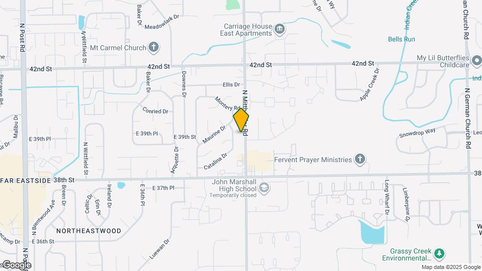 3902 N Mitthoefer Rd Map and Location Details