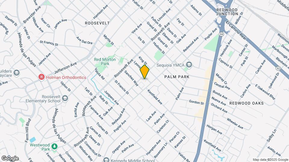 1210 Hawes St Mapa y Detalles de la Ubicación