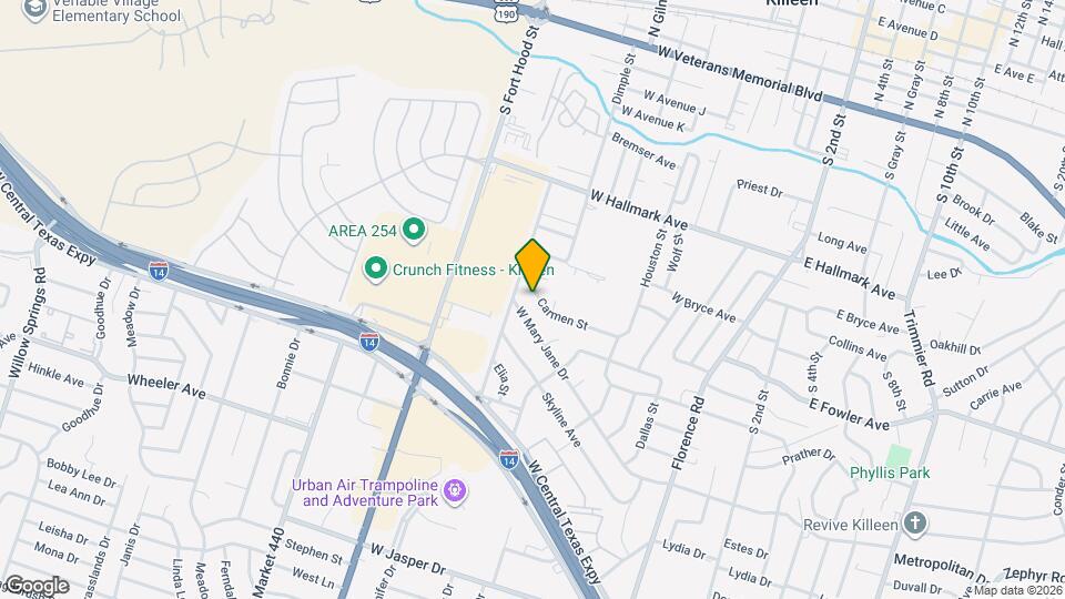 808 Carmen St Map and Location Details