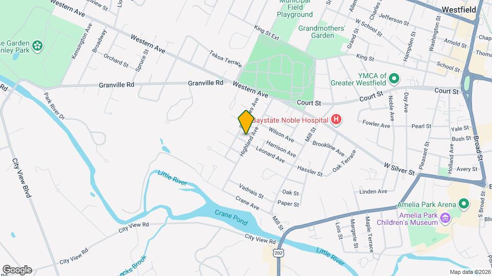 87 Highland Ave, Unit 1st floor Map and Location Details