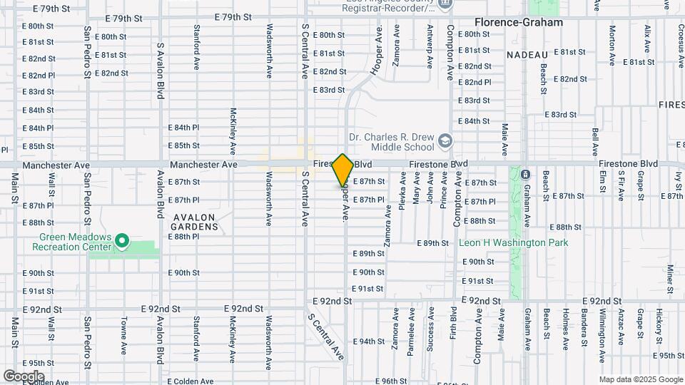 8715 Hooper Ave Map and Location Details