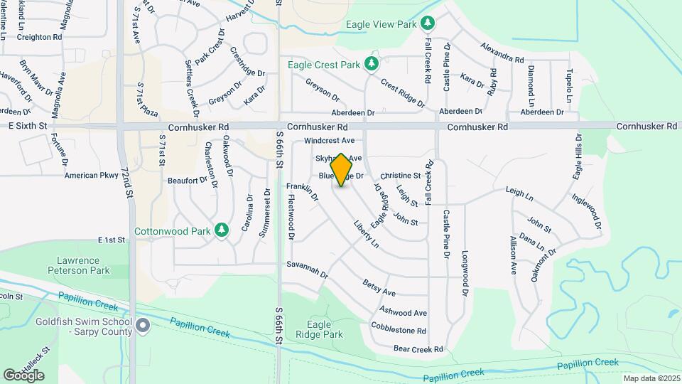 1912 Liberty Ln Map and Location Details
