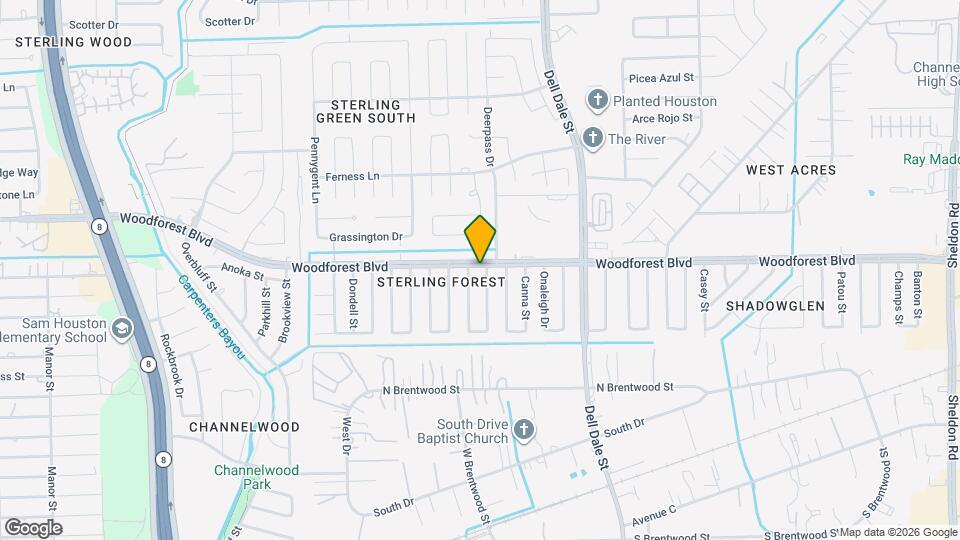 831 Terryhollow St Map and Location Details